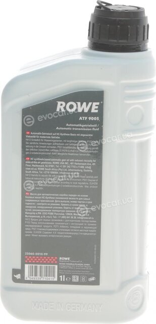 Rowe 25060-0010-99