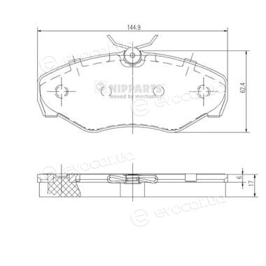 Nipparts J3601080