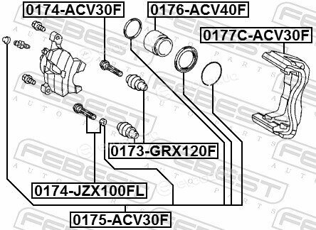 Febest 0177C-ACV30F