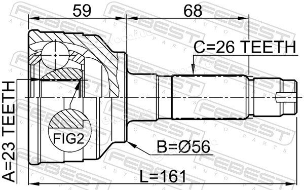 Febest 0510-MPV