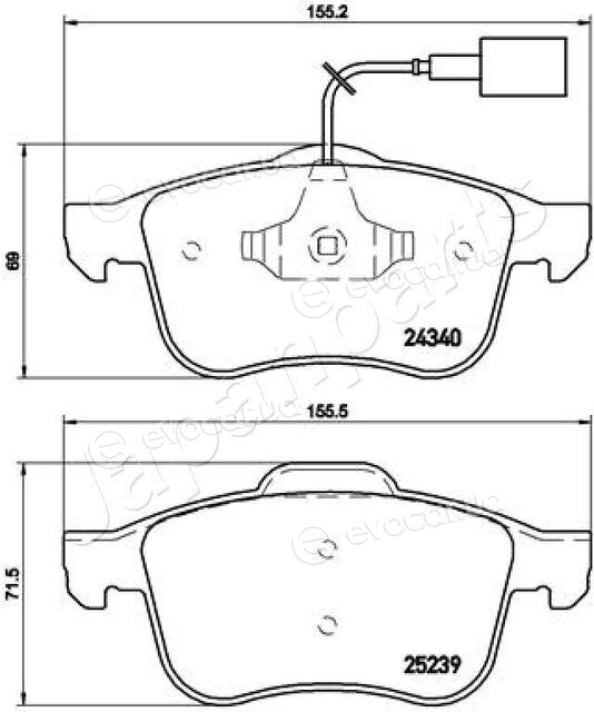 Japanparts PA-0247AF