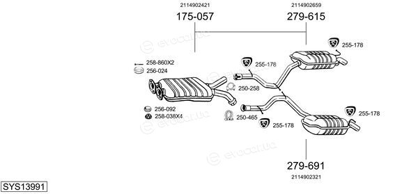 Bosal SYS13991