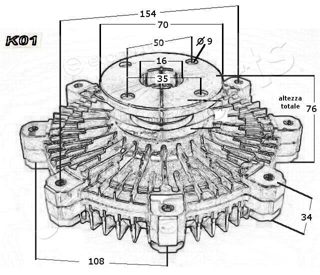 Japanparts VC-K01