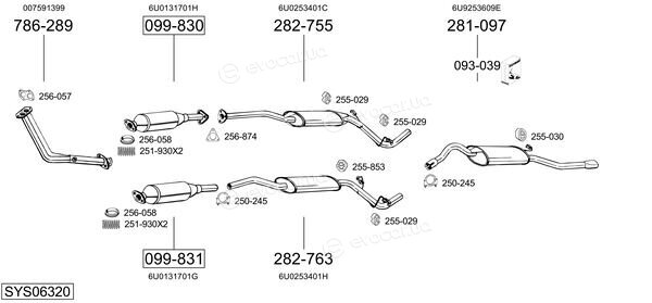 Bosal SYS06320