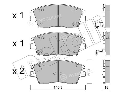 Metelli 22-1164-0