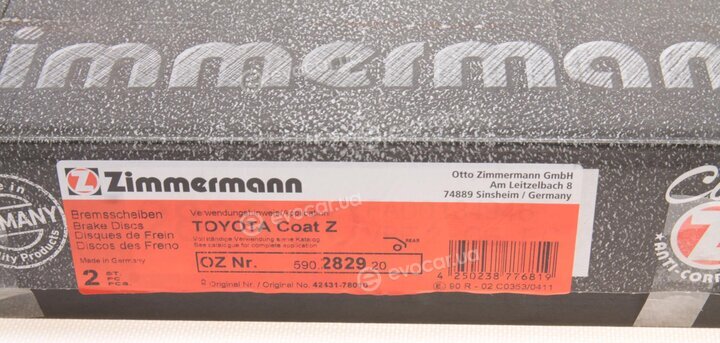 Zimmermann 590.2829.20