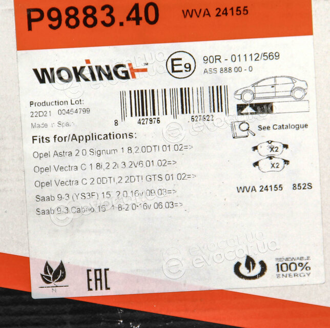 Woking P9883.40