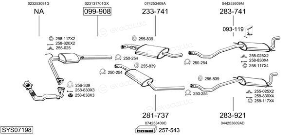 Bosal SYS07198