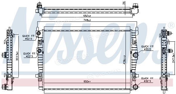 Nissens 606267