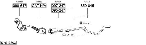 Bosal SYS13303