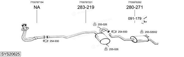 Bosal SYS20625