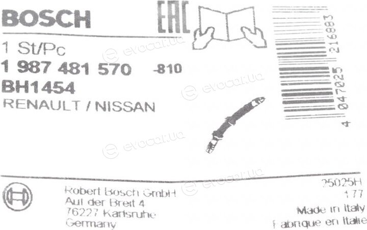 Bosch 1 987 481 570