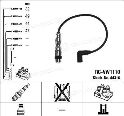 NGK / NTK RC-VW1110