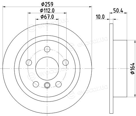 Hella Pagid 8DD 355 123-491