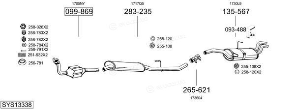 Bosal SYS13338