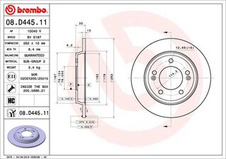 Brembo 08.D445.11