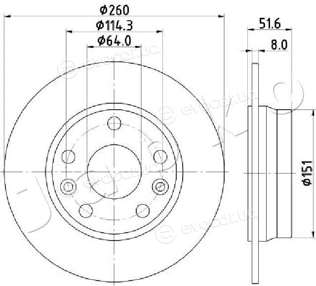 Japko 61135C