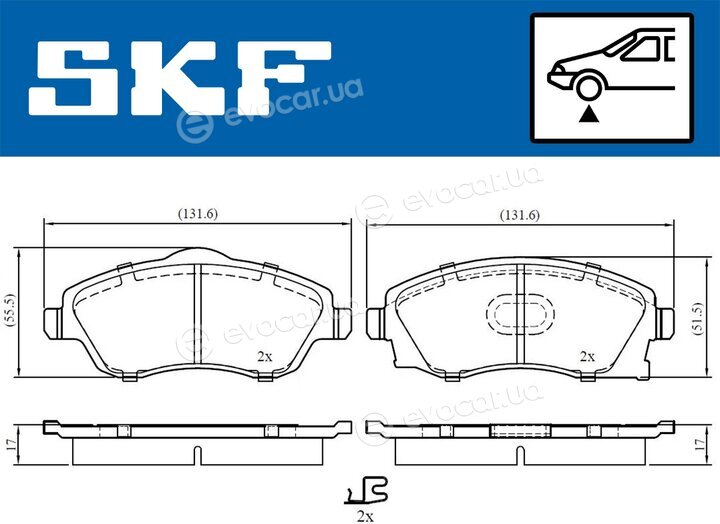 SKF VKBP 80062 A
