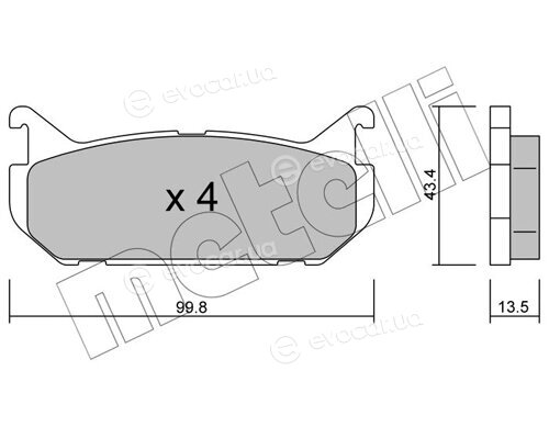 Metelli 22-0303-0