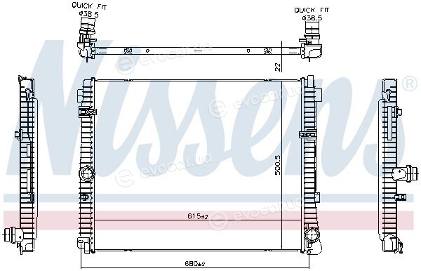 Nissens 606785