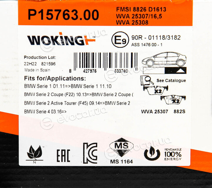 Woking P15763.00