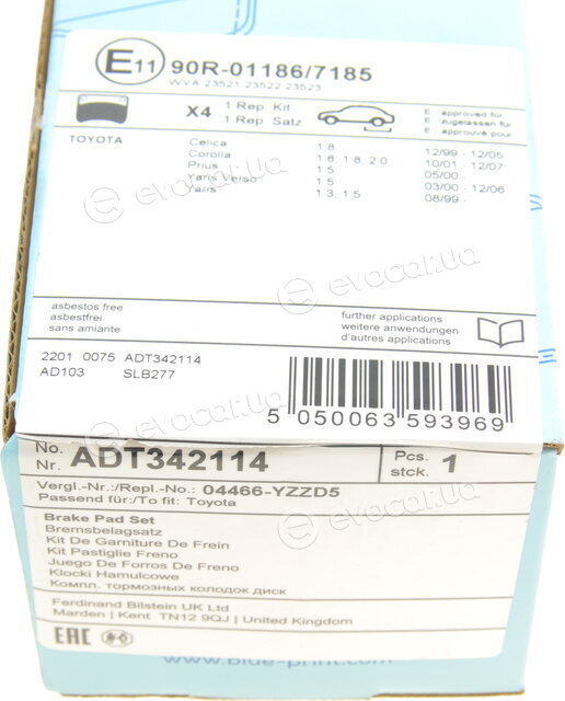 Blue Print ADT342114