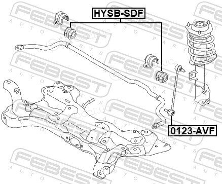 Febest HYSB-SDF
