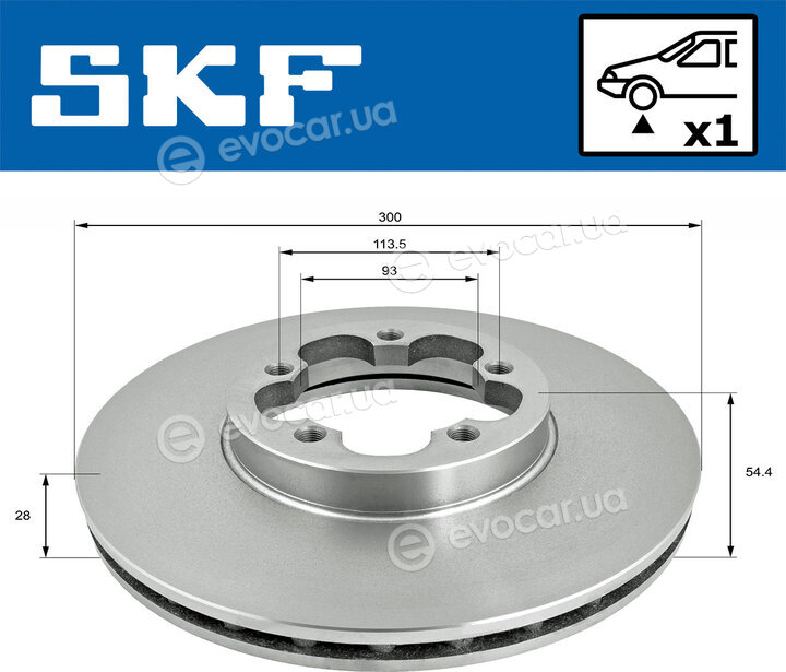 SKF VKBD 81286 V1