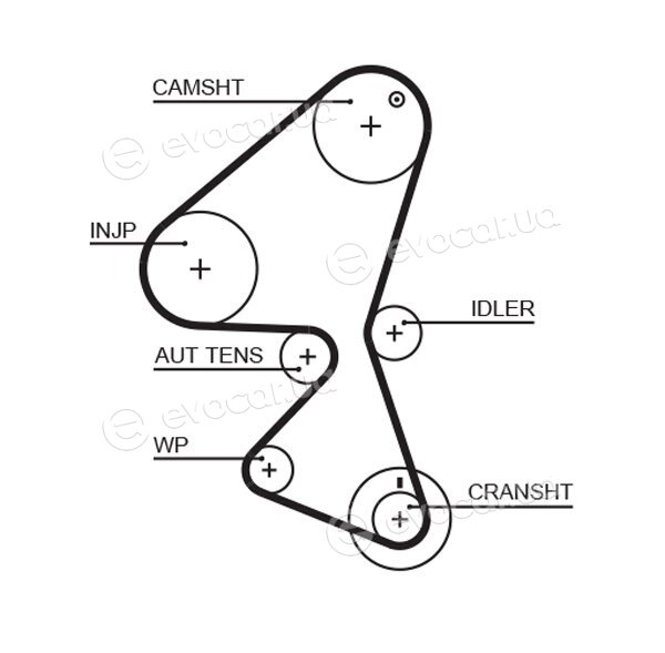 Gates K015587XS