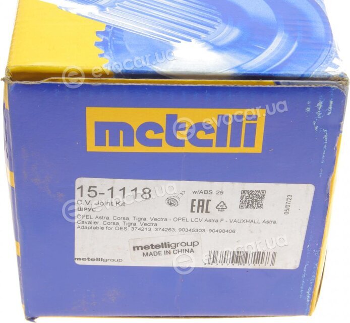 Metelli 15-1118