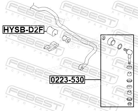 Febest HYSB-D2F