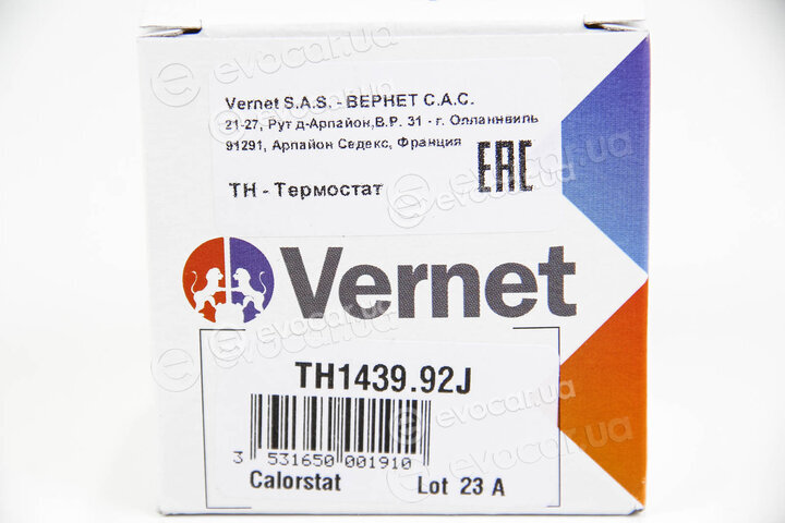 Vernet / Calorstat TH1439.92J