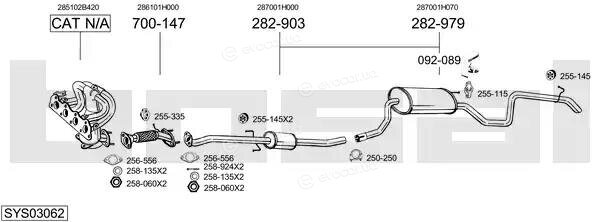 Bosal SYS03062