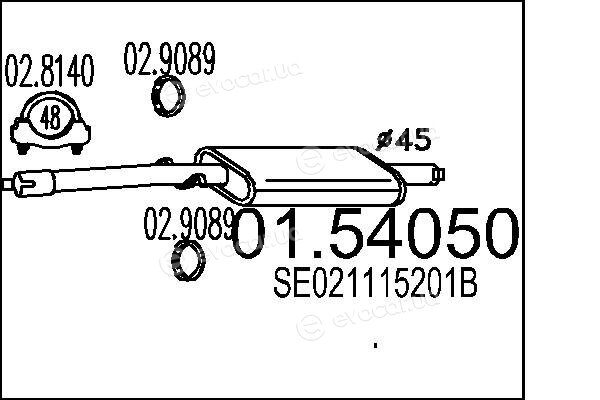 MTS 01.54050