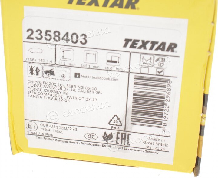 Textar 2358403