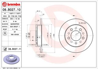 Brembo 08.B027.11