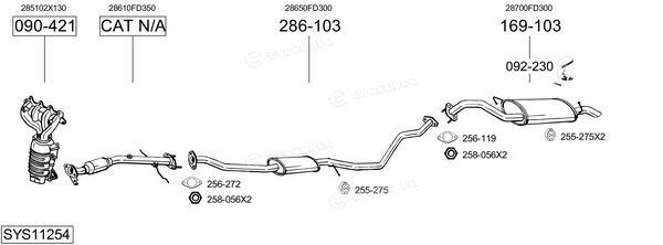 Bosal SYS11254