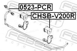 Febest CHSB-V200R