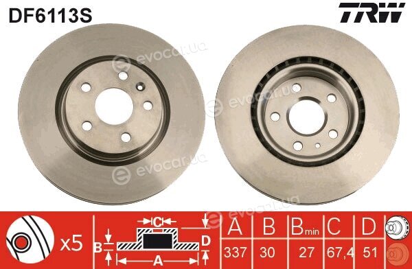 TRW DF6113S