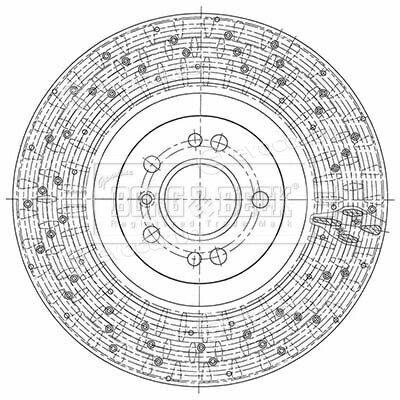 Borg & Beck BBD6136S