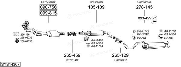 Bosal SYS14307