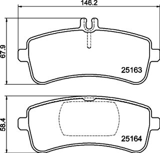 Hella Pagid 8DB 355 025-241