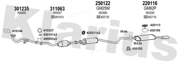 Klarius 390732E