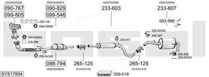 Bosal SYS17604