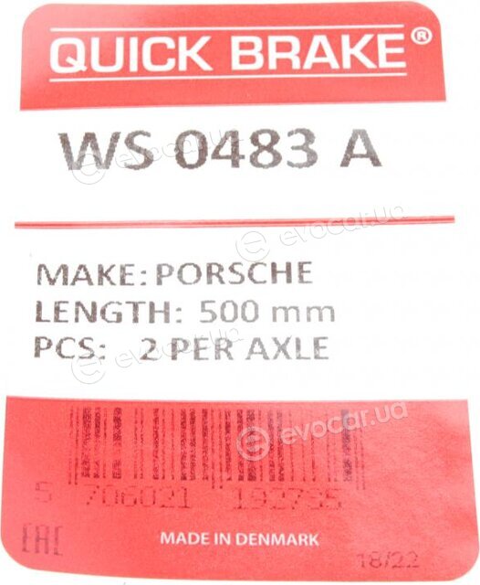 Kawe / Quick Brake WS 0483 A