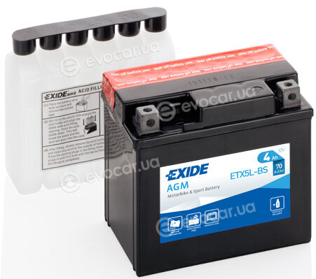 Exide ETX5L-BS