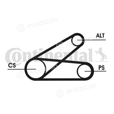 Continental 6PK873 ELAST T1