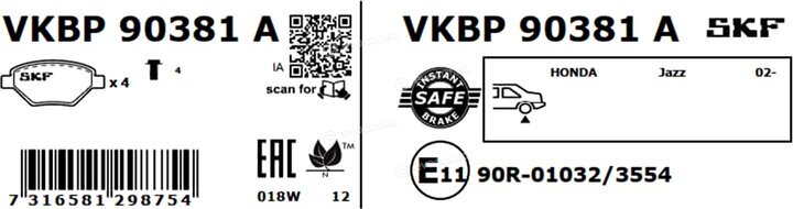 SKF VKBP 90381 A