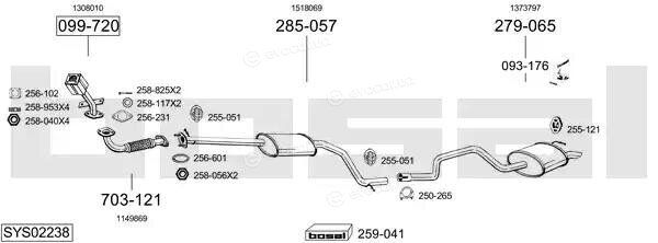 Bosal SYS02238