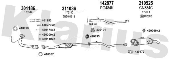 Klarius 180392E